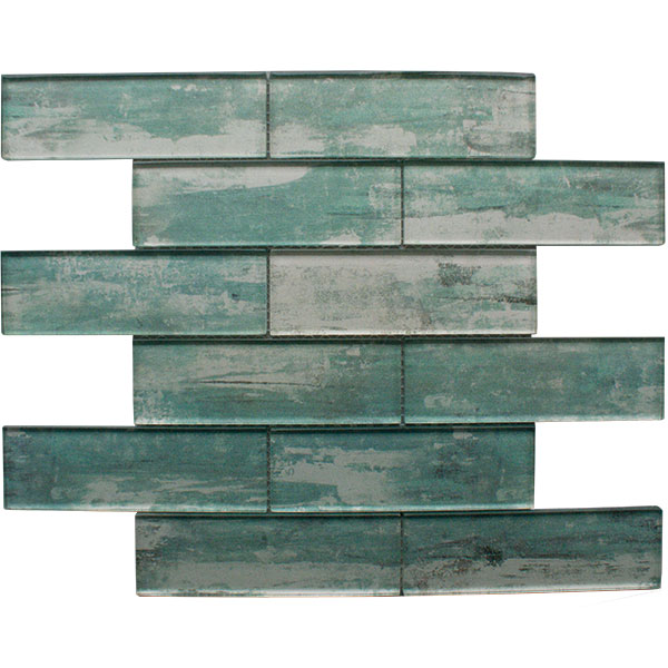 driftwood green mosaic tiles by craft ceramics drg