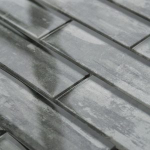 driftwood grey mosaic tile sheet by craft ceramics DRGR