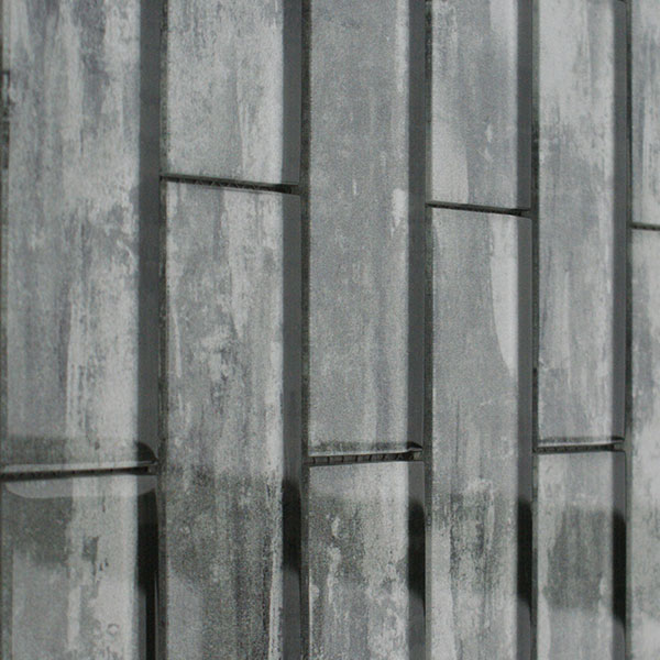 driftwood grey mosaic tile sheet by craft ceramics DRGR