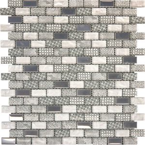savannah smoke mosaic sheet by craft ceramics sas